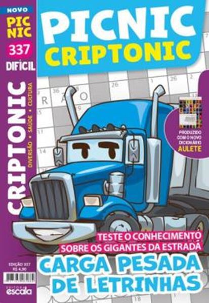 Picture of PICNIC CRIPTONIC - CARGA PESADA DE LETRINHAS - DIFICIL