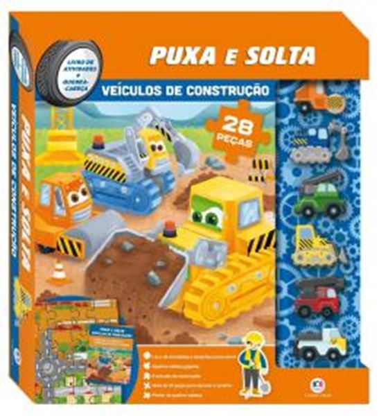 Picture of VEICULOS DE CONSTRUCAO - COLECAO PUXA E SOLTA