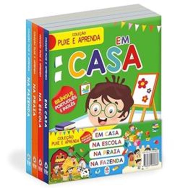 Picture of COLECAO PUXE E APRENDA - KIT COM 4 LIVRINHOS