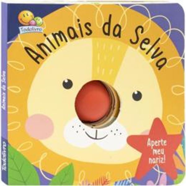 Picture of APERTE MEU NARIZ! UM LIVRO-SQUEAKY - ANIMAIS DA SELVA