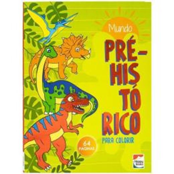 Picture of VIVA AS CORES! LIVRO DE COLORIR - MUNDO PRE-HISTORICO