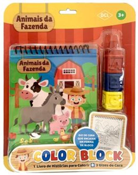 Picture of COLOR BLOCK - ANIMAIS DA FAZENDA