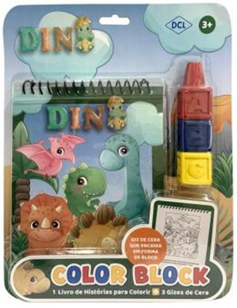 Picture of COLOR BLOCK - DINOSSAUROS