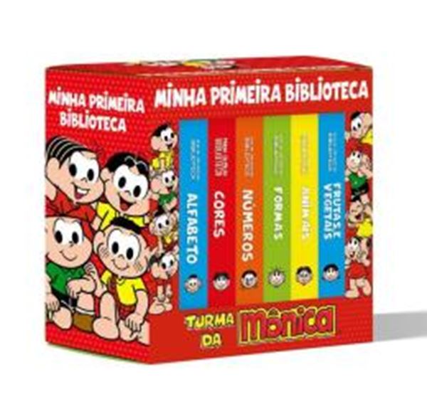 Picture of BOX - TURMA DA MONICA COLECAO MINHA PRIMEIRA BIBLIOTECA