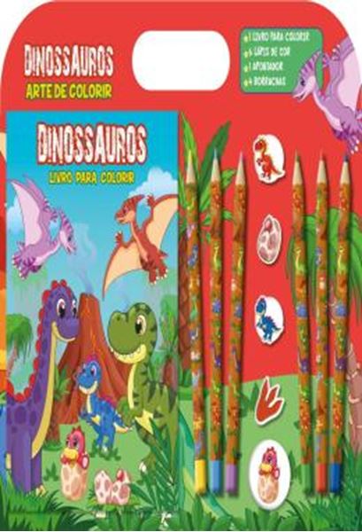 Picture of ARTE DE COLORIR - DINOSSAUROS