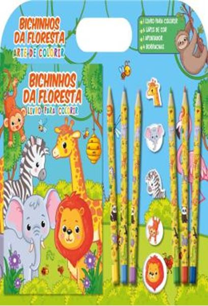 Picture of ARTE DE COLORIR - BICHINHOS DA FLORESTA