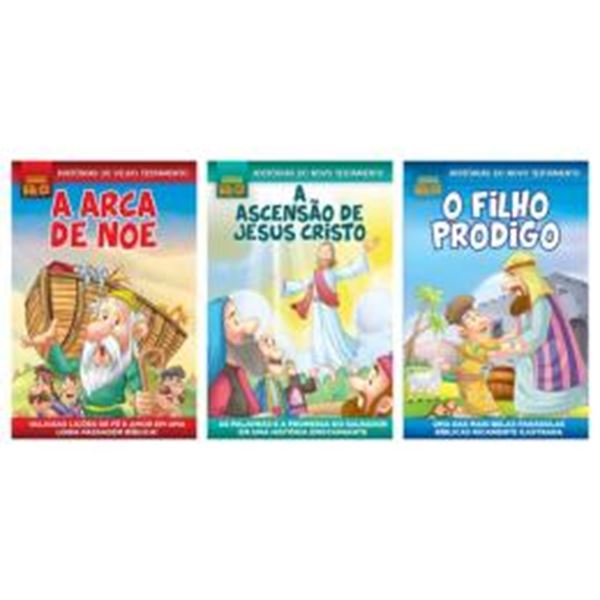 Picture of COMBO QUADRINHOS BIBLICOS 01 - KIT COM 3 QUADRINHOS