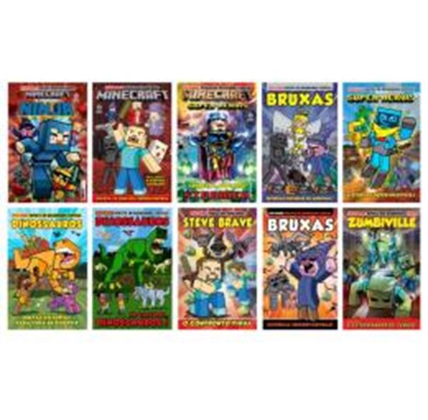 Picture of COMBO QUADRINHOS PRO-GAMES - KIT COM 10 QUADRINHOS