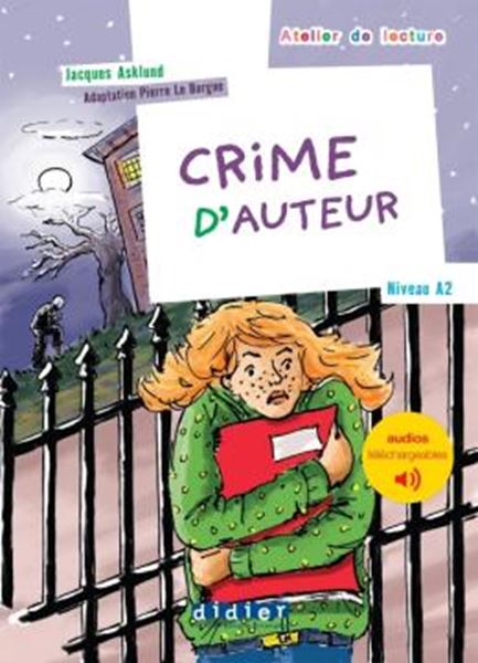 Picture of CRIME D´AUTEUR - NIVEAU A2 - LIVRE + AUDIOS TELECHARGEABLES