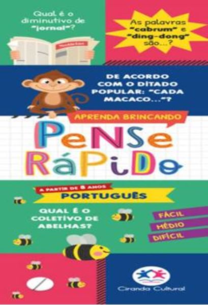 Picture of PENSE RAPIDO - PORTUGUES