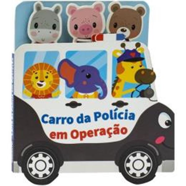 Picture of PASSEANDO PELA CIDADE - CARRO DA POLICIA EM OPERACAO