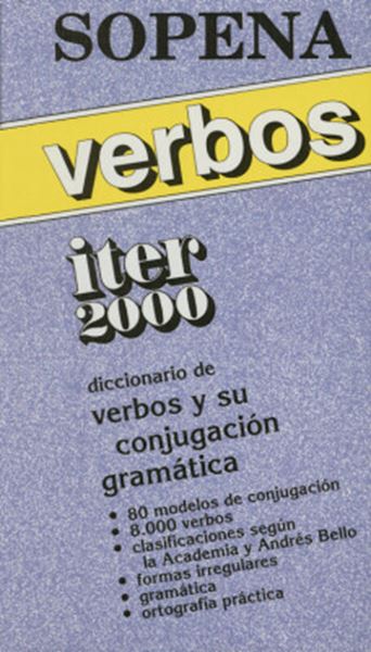 Picture of ITER 2000 - DIC.DE VERBOS Y CONJUGACION - GRAMATICA