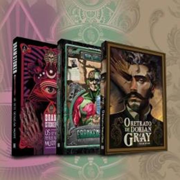 Picture of COMBO NS CLASSICS | EDICAO LUXO - O RETRATO DE DORIAN GRAY, OS SETE DEDOS DA MORTE E FRANKENSTEIN