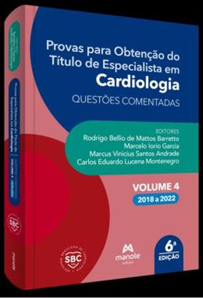 Picture of PROVAS PARA OBTENCAO DO TITULO DE ESPECIALISTA EM CARDIOLOGIA - QUESTOES COMENTADAS - 6ª ED