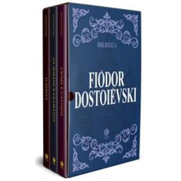 Picture of BIBLIOTECA DOSTOIEVSKI VOLUME I - BOX COM 3 LIVROS - EDICAO DE LUXO