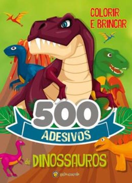 Picture of 500 ADESIVOS - DINOSSAUROS