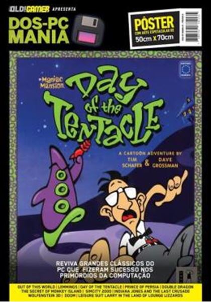 Picture of DAY OF THE TENTACLE - SUPERPOSTER DOS-PC MANIA