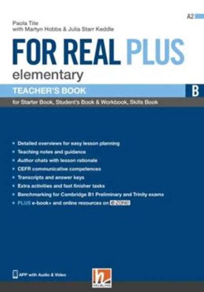 Picture of FOR REAL PLUS ELEMENTARY B - TB + E-ZONE