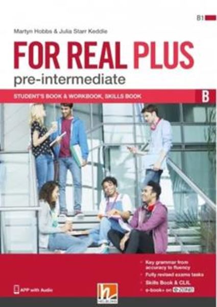 Picture of FOR REAL PLUS PRE-INTERMEDIATE B - SB/WB + E-ZONE