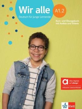 Imagem de WIR ALLE  A1.2 - KURS-ÜBUNGSBUCH HYBRIDE