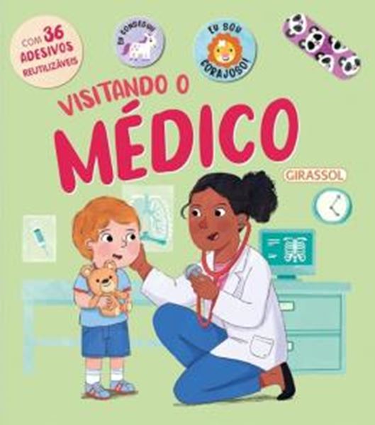 Picture of VISITANDO O MEDICO - COM ADESIVOS FOFOS E REUTILIZAVEIS!