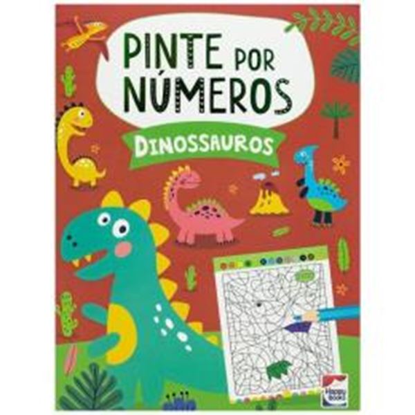 Picture of PINTE POR NUMEROS - DINOSSAUROS
