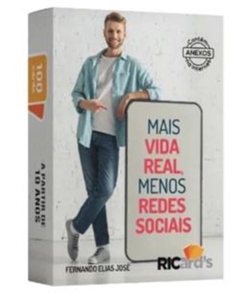 Picture of MAIS VIDA REAL, MENOS REDE SOCIAIS - 100 CARDS PARA VOCE REPENSAR SUA ROTINA DIGITAL