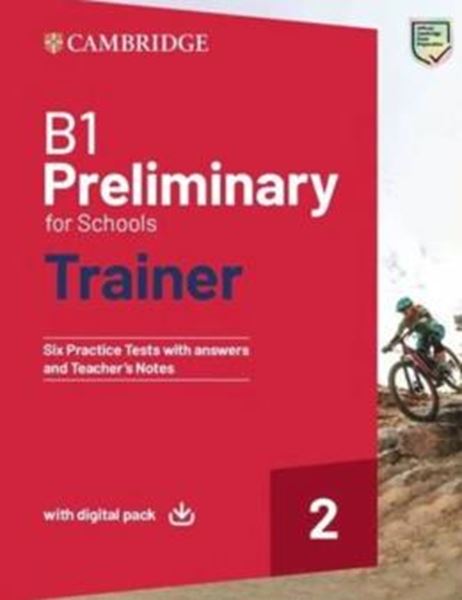 Picture of B1 PRELIMINARY FOR SCHOOLS TRAINER 2 - TRAINER WITH ANSWERS WITH DIGITAL PACK