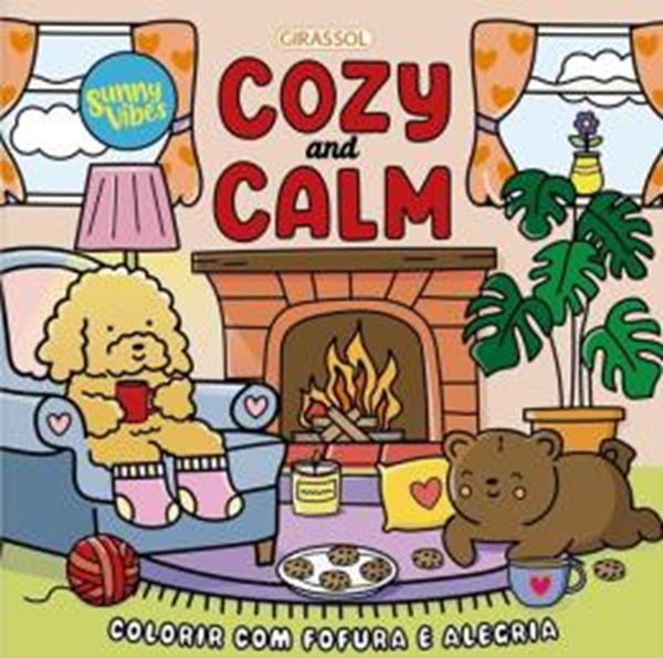 Picture of SUNNY VIBES - COZY AND CALM - COLORIR COM FOFURA E ALEGRIA - LIVRO DE COLORIR