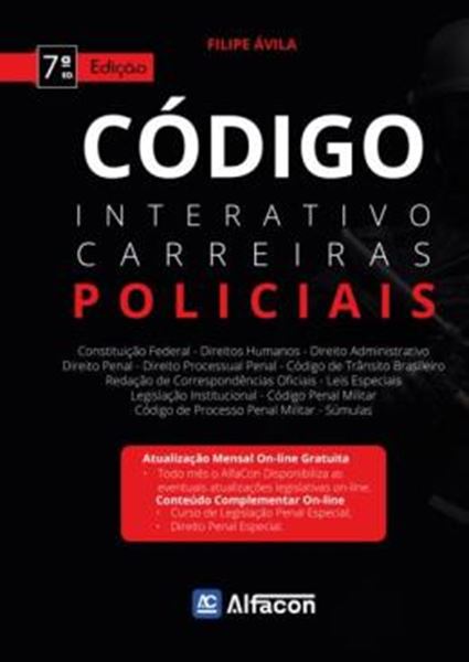 Picture of CODIGO INTERATIVO - CARREIRAS POLICIAIS - 7ª ED - 2025