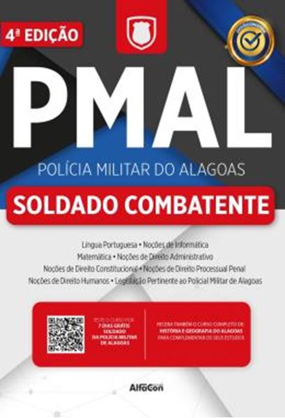 Picture of PMAL - SOLDADO COMBATENTE DA POLICIA MILITAR DO ALAGOAS - 4ª ED
