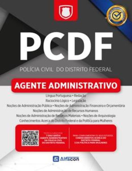 Picture of PCDF - AGENTE ADMINISTRATIVO DA POLICIA CIVIL DO DISTRITO FEDERAL