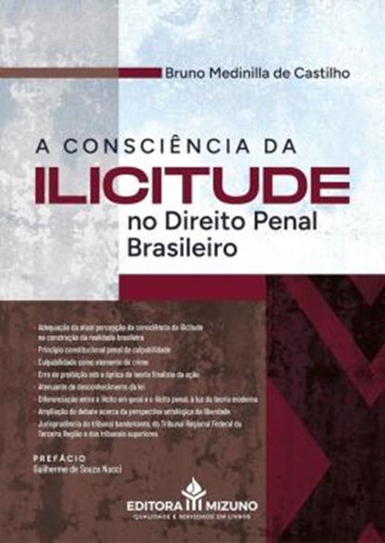 Picture of A CONSCIENCIA DA ILICITUDE NO DIREITO PENAL BRASILEIRO