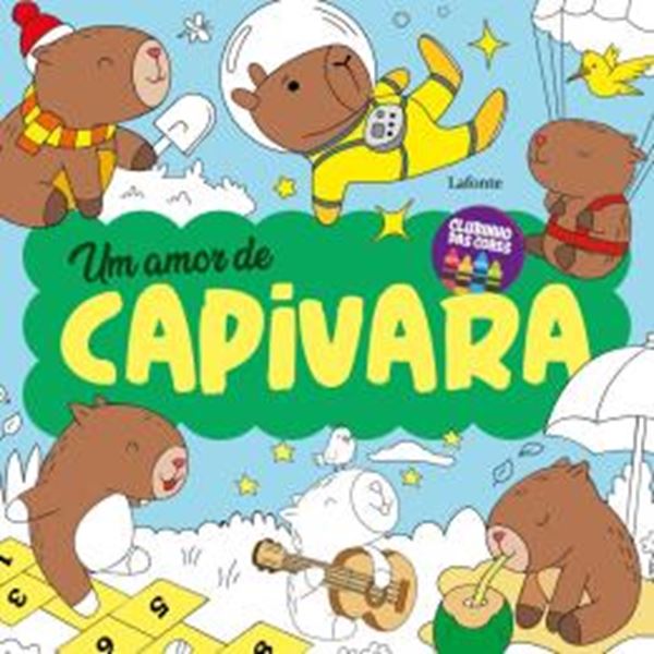 Picture of CLUBINHO DAS CORES - UM AMOR DE CAPIVARA