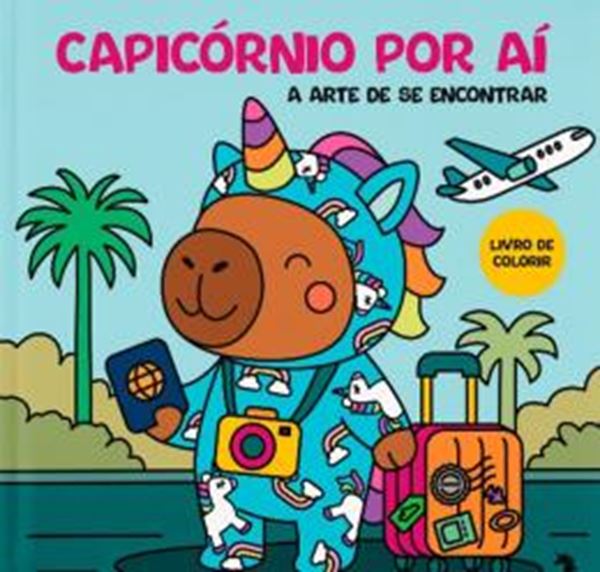 Picture of CAPICÓRNIO POR AÍ - A ARTE DE SE ENCONTRAR - LIVRO DE COLORIR