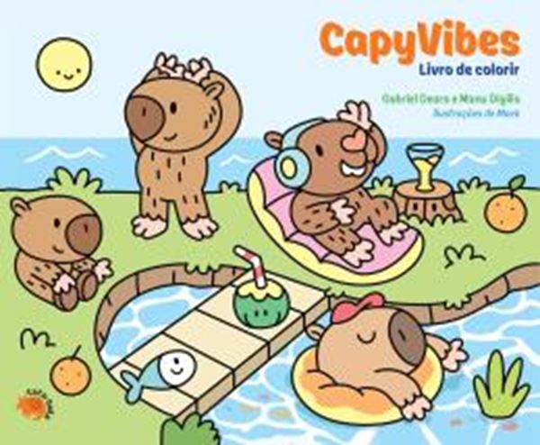Picture of CAPYVIBES - LIVRO DE COLORIR