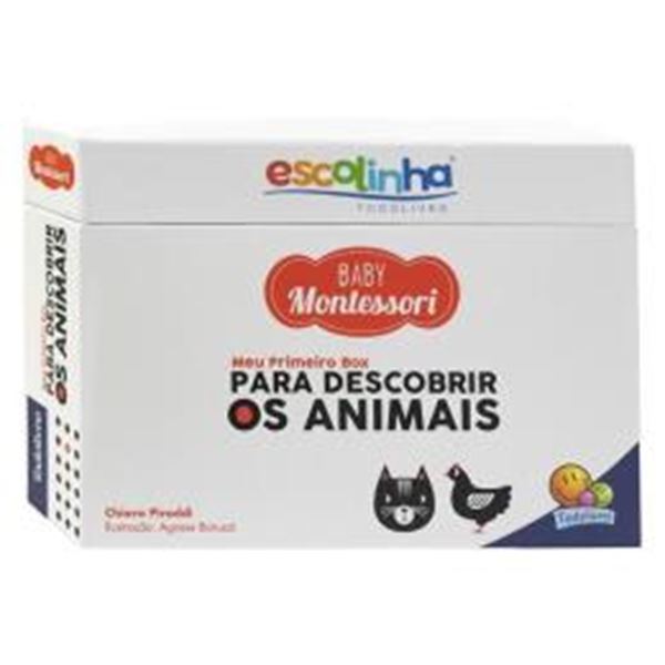 Picture of BABY MONTESSORI MEU PRIMEIRO BOX P/ DESCOBRIR: ANIMAIS (ESCOLINHA)