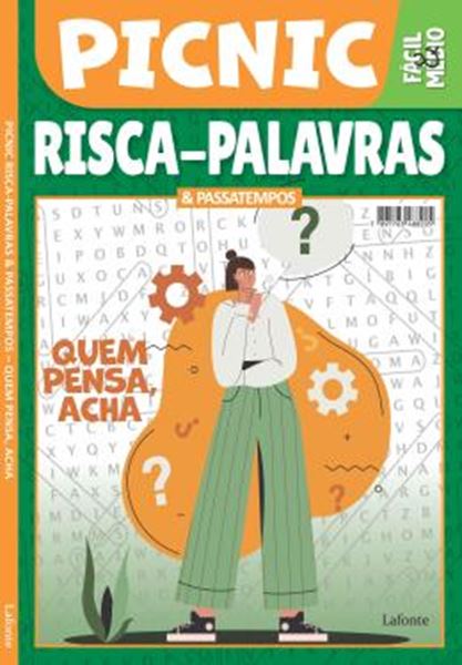 Picture of PICNIC - RISCA PALAVRAS & PASSATEMPOS - QUEM PENSA ACHA