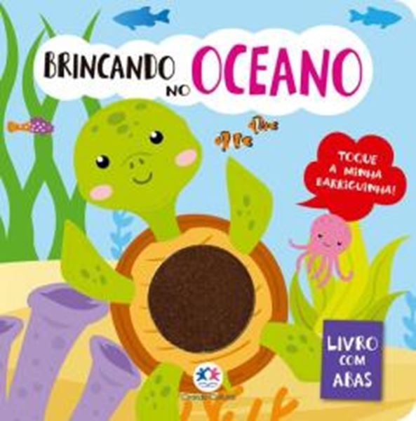 Picture of BRINCANDO NO OCEANO - LIVRO COM ABAS