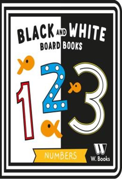 Picture of BLACK AND WHITE BOARD BOOKS - NUMBERS
