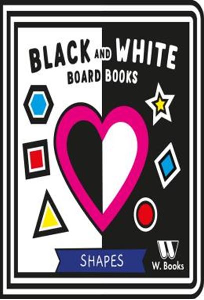 Picture of BLACK AND WHITE BOARD BOOKS - SHAPES