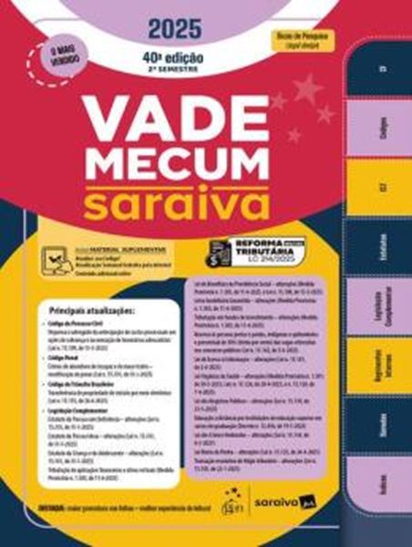 Picture of VADE MECUM SARAIVA TRADICIONAL - 40ªED