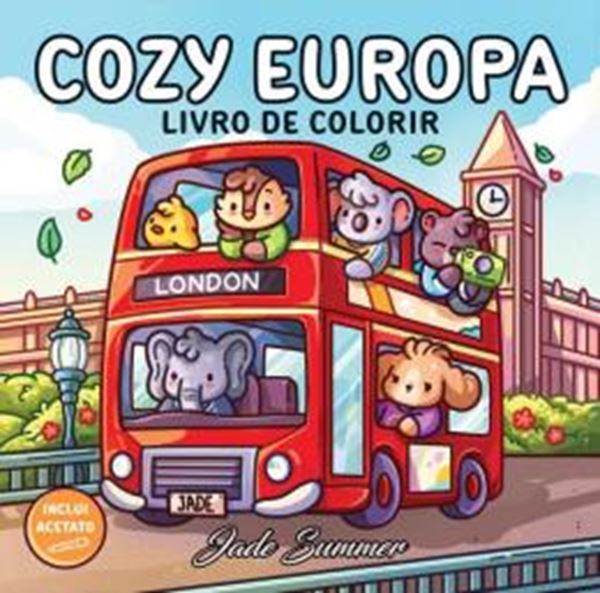 Picture of COZY EUROPA - LIVRO DE COLORIR