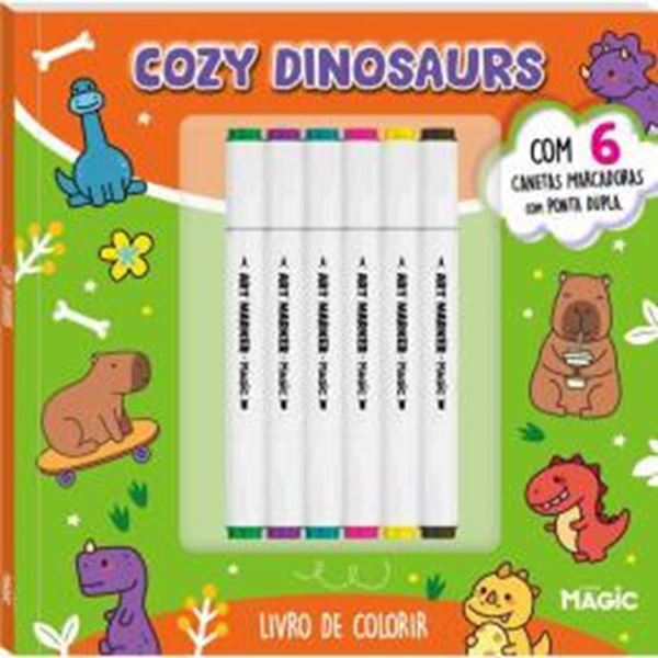Picture of COZY DINOSAURS - LIVRO DE COLORIR