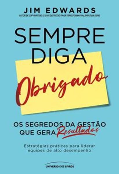 Picture of SEMPRE DIGA OBRIGADO