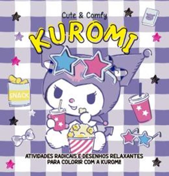 Picture of KUROMI CUTE & COMFY - LIVRO DE COLORIR PARA CRIANCAS