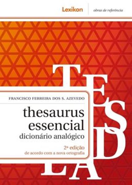 Picture of THESAURUS ESSENCIAL - DICIONARIO ANALOGICO - 2ª ED.