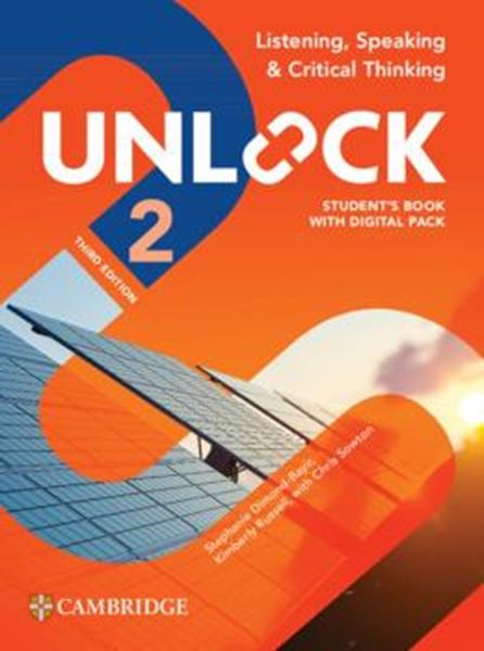 Picture of UNLOCK LEVEL 2 LISTENING, SPEAKING AND CRITICAL THINKING STUDENTS BOOK WITH DIGITAL PACK 3RD ED.