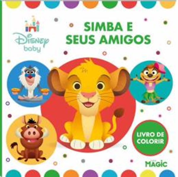 Picture of SIMBA E SEUS AMIGOS - PARA COLORIR