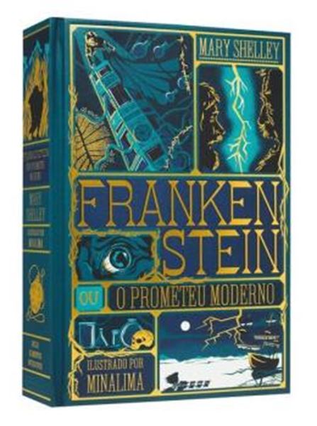 Picture of FRANKENSTEIN – EDICAO DE LUXO ILUSTRADA E COM ELEMENTOS INTERATIVOS DO ESTUDIO MINALIMA